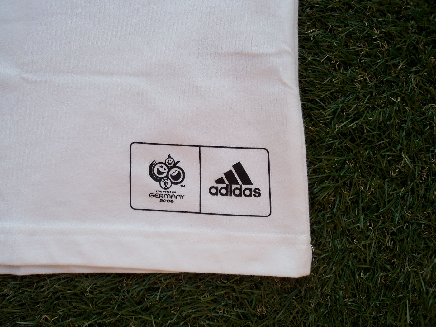 2006 Αγγλία Παγκόσμιο Κύπελλο Adidas t-shirt Νο6 - Medium