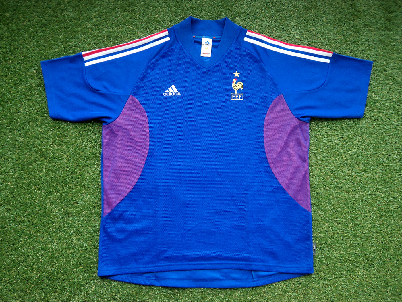 2002-2004 France "Squad Signed" home shirt - XLarge