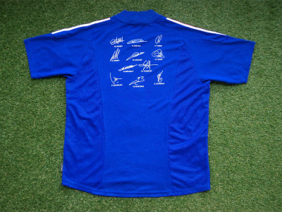 2002-2004 France "Squad Signed" home shirt - XLarge