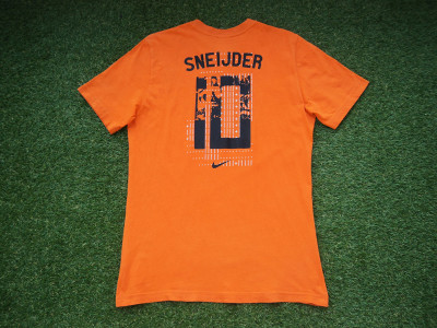 2010 World Cup Holland Nike t-shirt Nr10 Sneijder - Large
