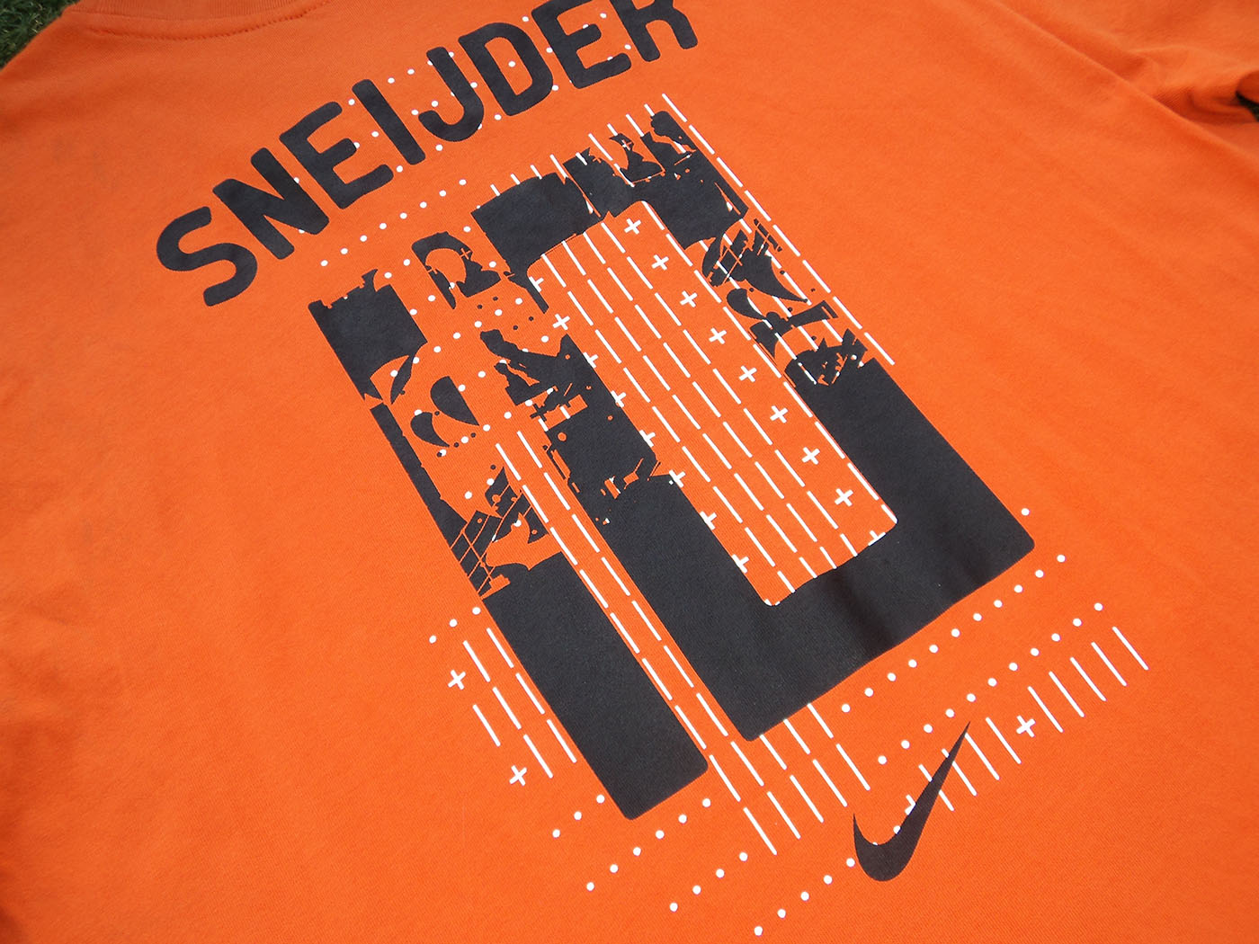 2010 Μουντιάλ Ολλανδία Nike t-shirt No10 Σνάιντερ - Large