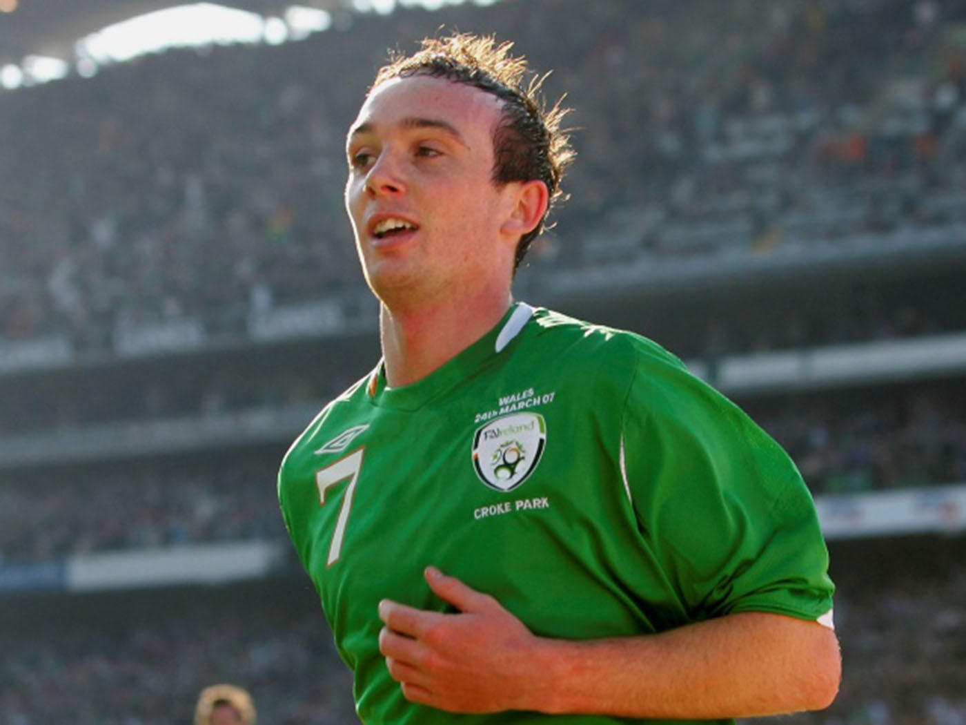 2006-2008 Ireland home shirt - Medium