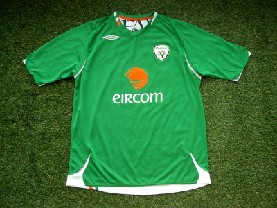 2006-2008 Ireland home shirt - XLarge