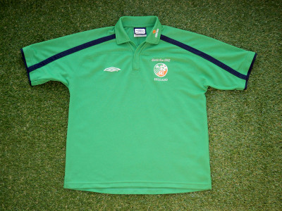2002 Ireland World Cup polo shirt - Large