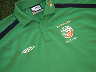 2002 Ireland World Cup polo shirt - Large