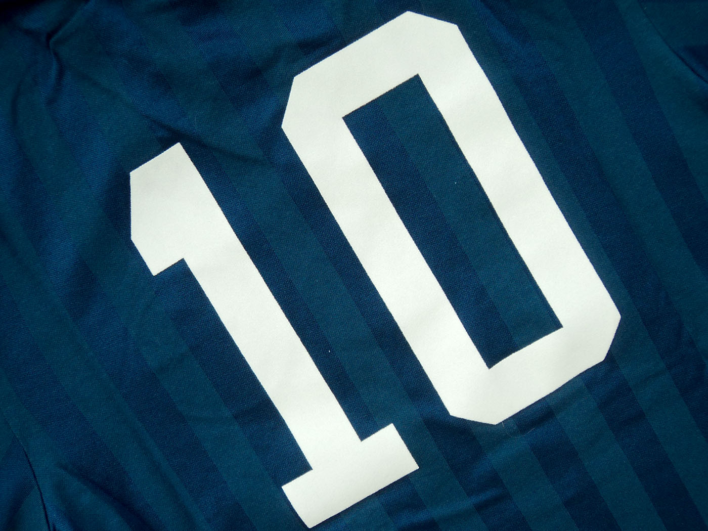 1986-1990 Ιταλία Νο10 Adidas Originals επανέκδοση εντός έδρας φανέλα - Διάφορα μεγέθη