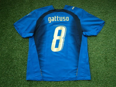 2006-2007 Italy home shirt Nr8 Gattuzo - Large