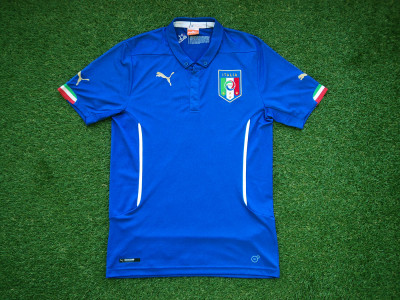 2014-2015 Italy home shirt - Medium (Slim/tight fit)