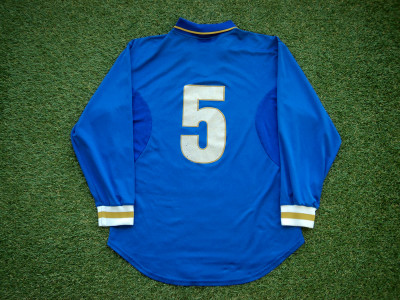 1996-1997 Italy LS match issue Nr5 home shirt - XLarge