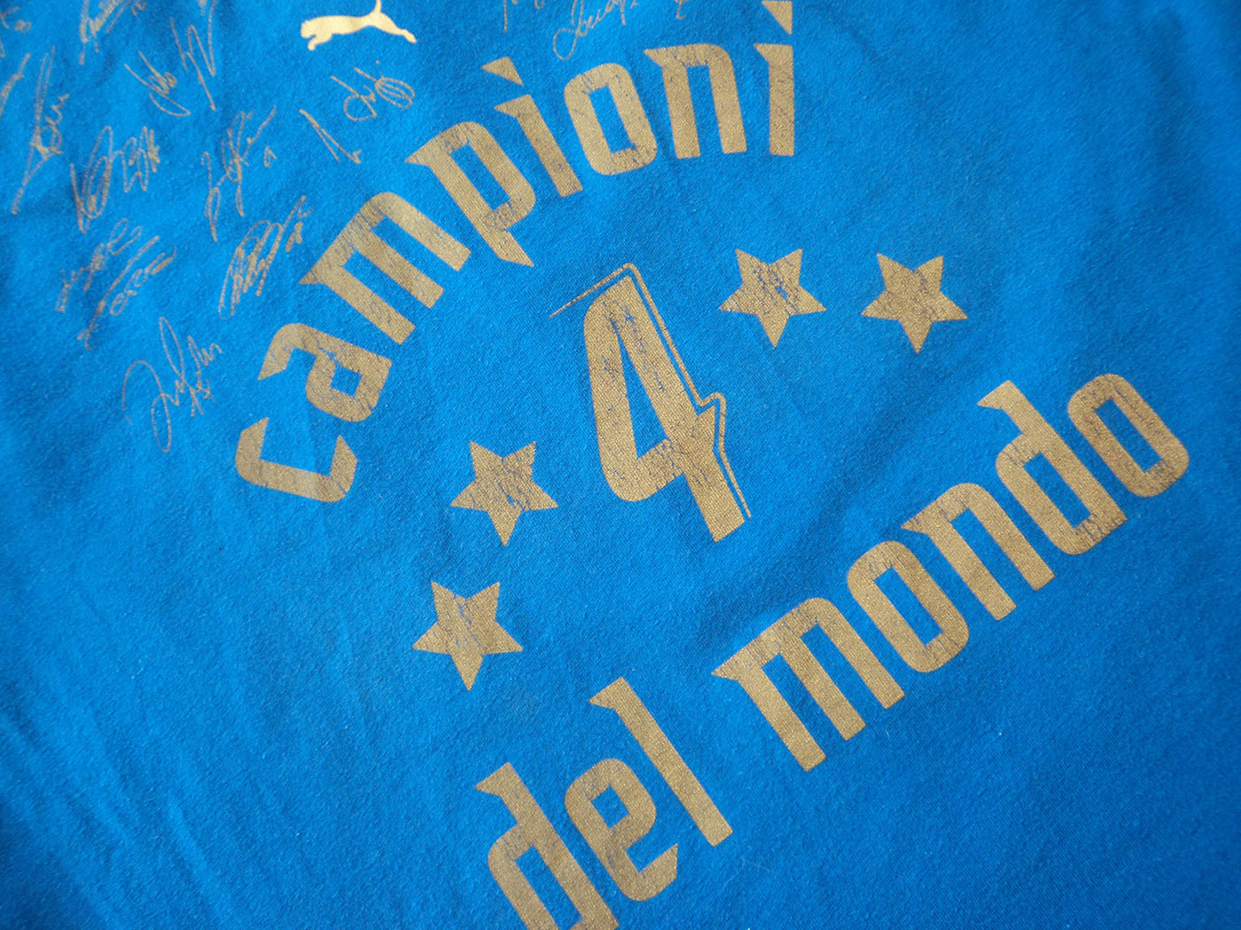 2006 Ιταλία "Πρωταθλητές Κόσμου" leisure tee - Large