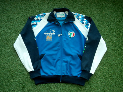 1990-1992 Italy track jacket - Large