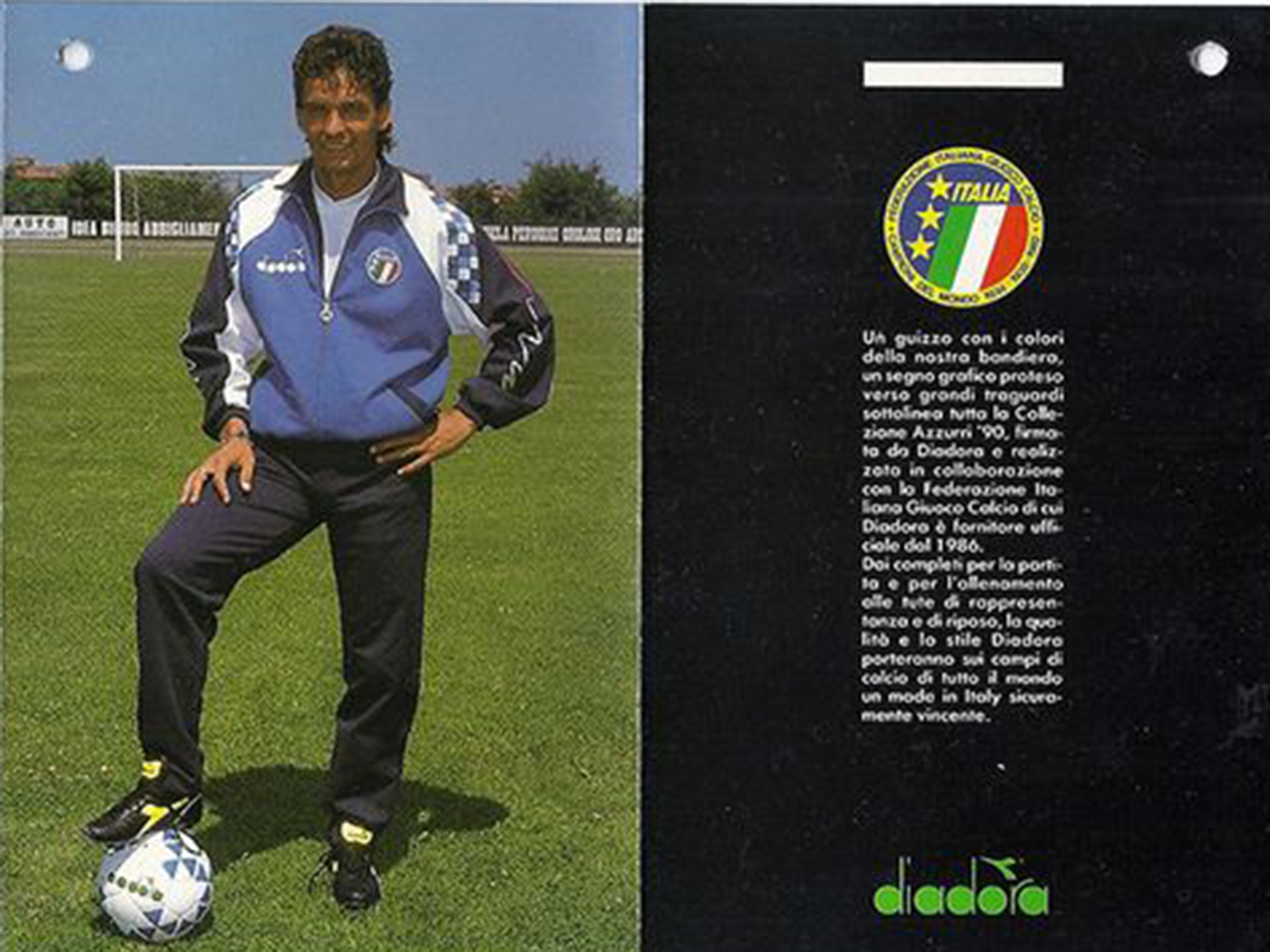 1990-1992 Ιταλία ζακέτα - Large