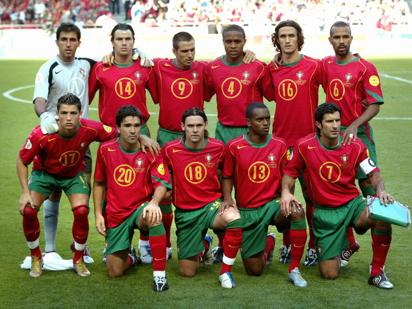 2004-2006 Πορτογαλία εντός έδρας φανέλα - Medium