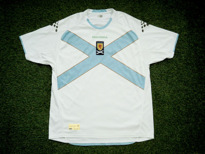 2007-2008 Scotland away shirt - XLarge