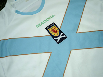 2007-2008 Scotland away shirt - XLarge