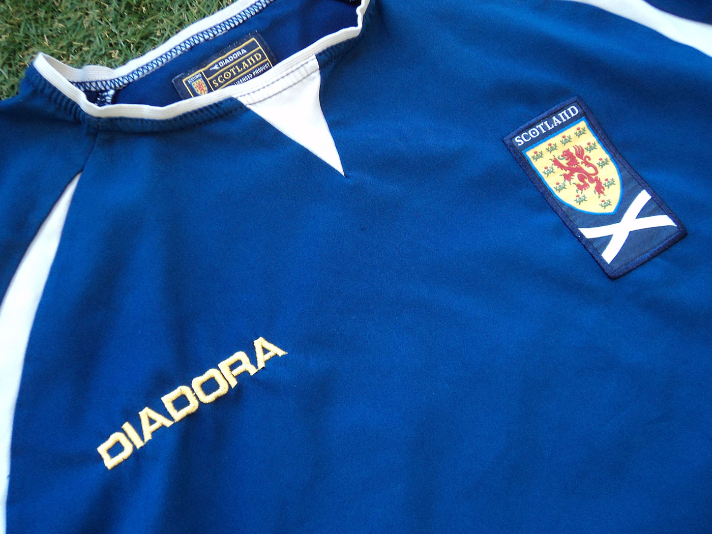 2003-2005 Scotland home shirt - Large