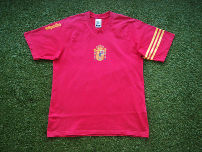 2008 Spain Euro Adidas t-shirt - Medium