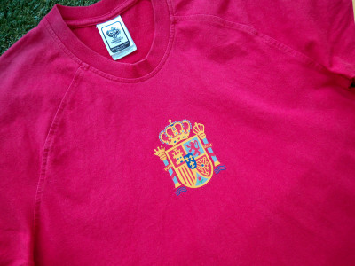 2008 Spain Euro Adidas t-shirt - Medium