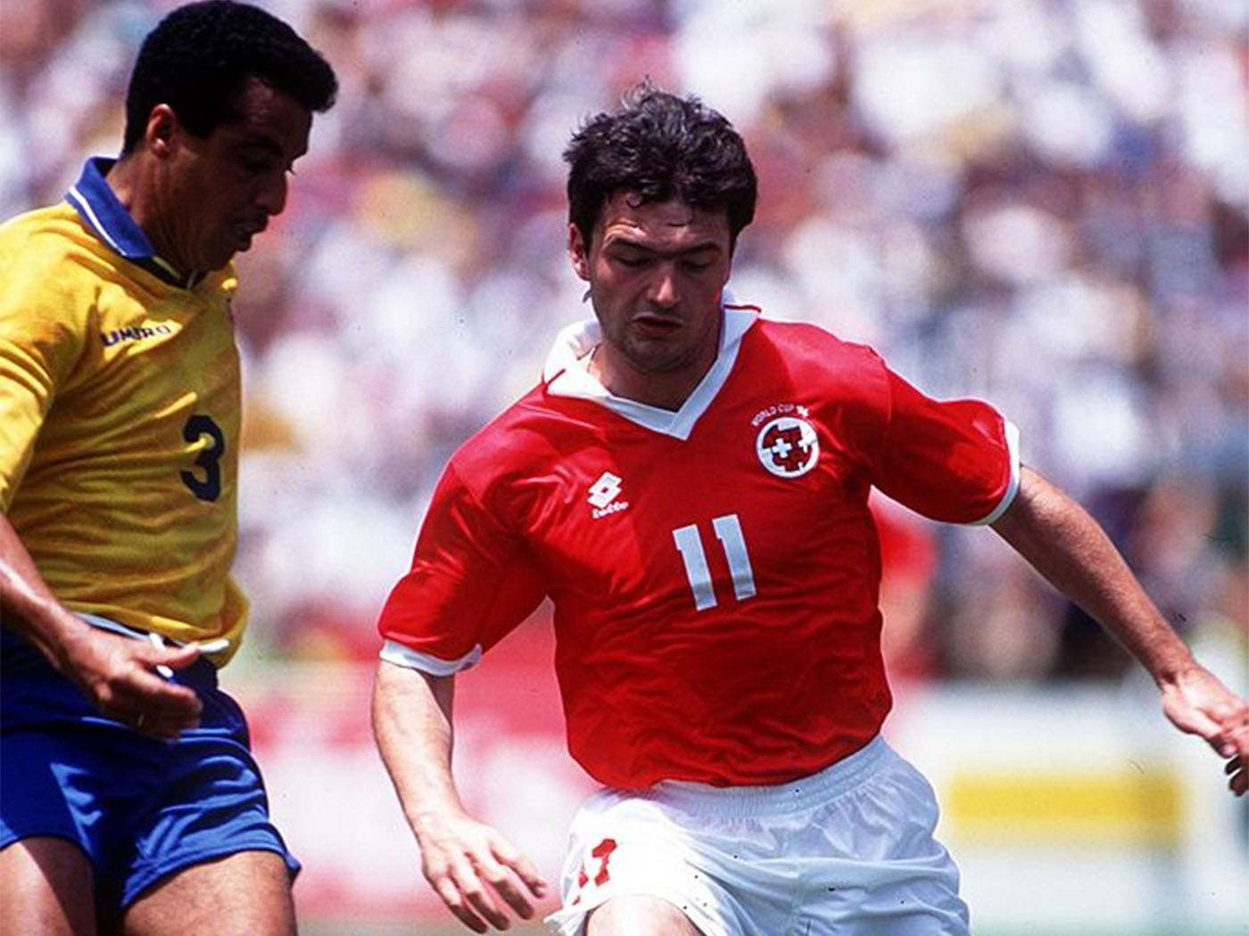 1994-1996 Switzerland home shirt - Small