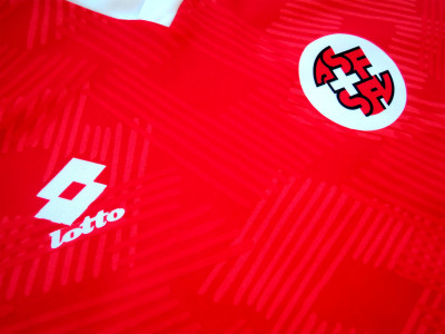 1994-1996 Switzerland home shirt - XLarge