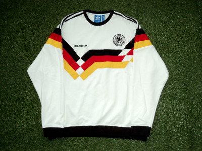 1990 World Cup West Germany Adidas Originals Official Reissued Jumper (2015) - XLarge