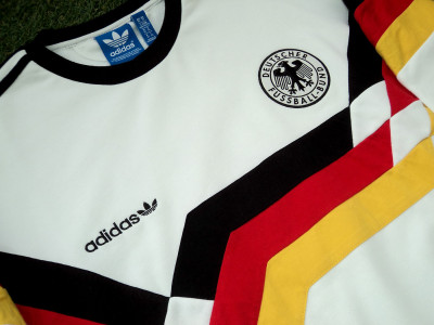 1990 World Cup West Germany Adidas Originals Official Reissued Jumper (2015) - XLarge