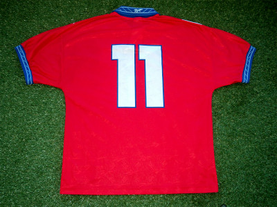1998 Chile WC home shirt Nr11 Salas - Large