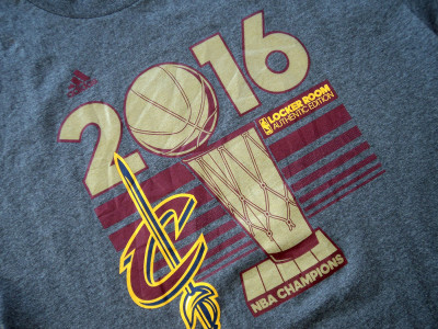 2015-2016 Κλίβελαντ Καβαλίερς “2016 Πρωταθλητές NBA” Adidas t-shirt - XLarge