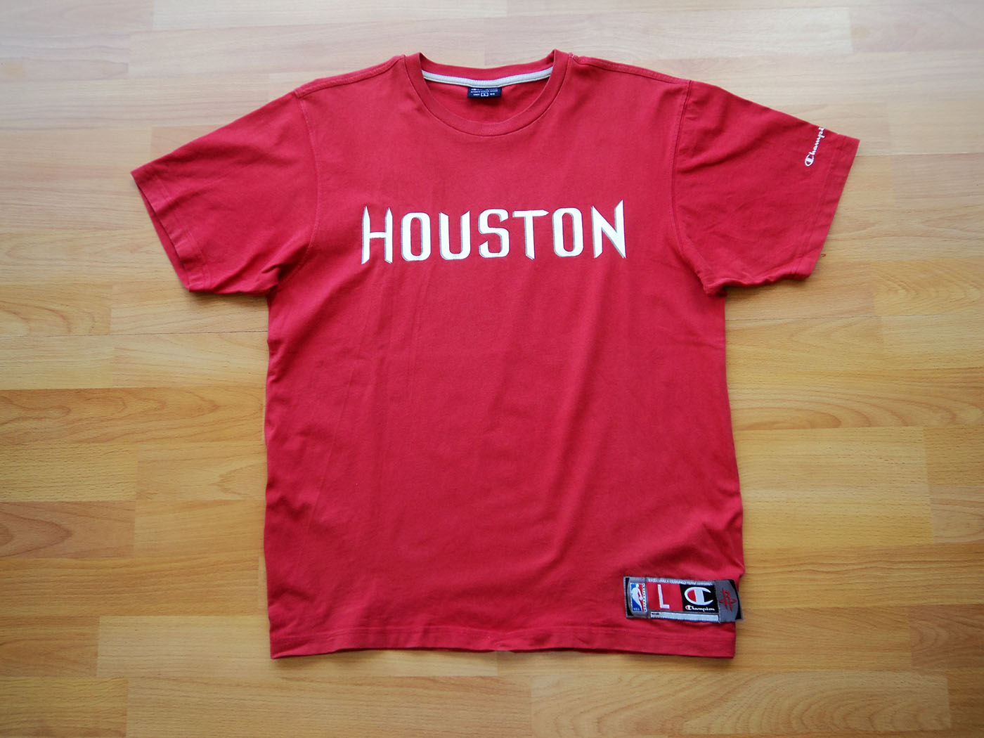2004-2010 Χιούστον Ρόκετς Champion t-shirt Νο1 ΜακΓκρέιντι - Large