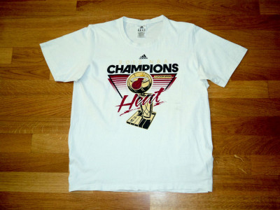 2012 Μαιάμι Χιτ NBA Πρωταθλητές Adidas t-shirt - Medium